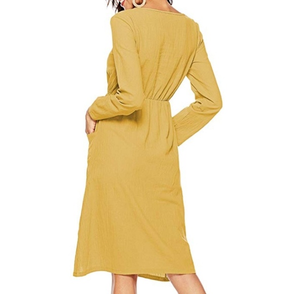 Midi Dress with Pockets - Picture 3 of 3